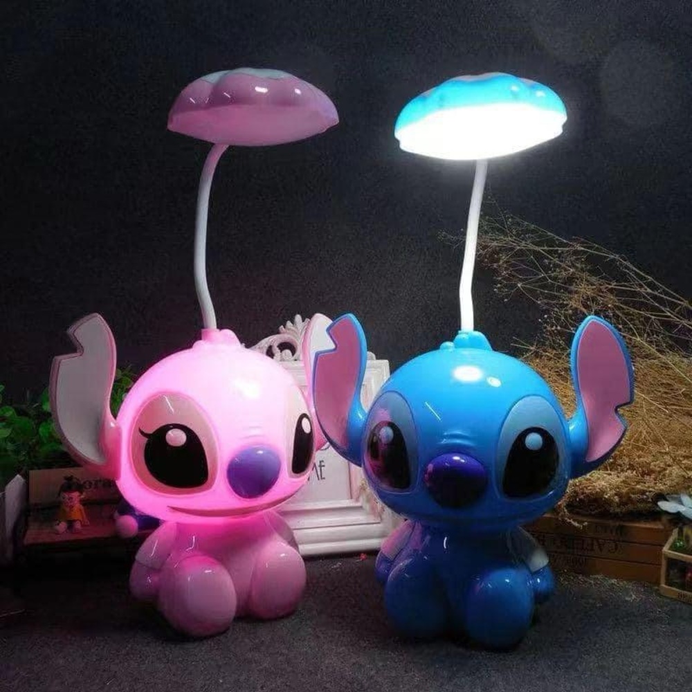 Ángela and Stitch Lamp Set